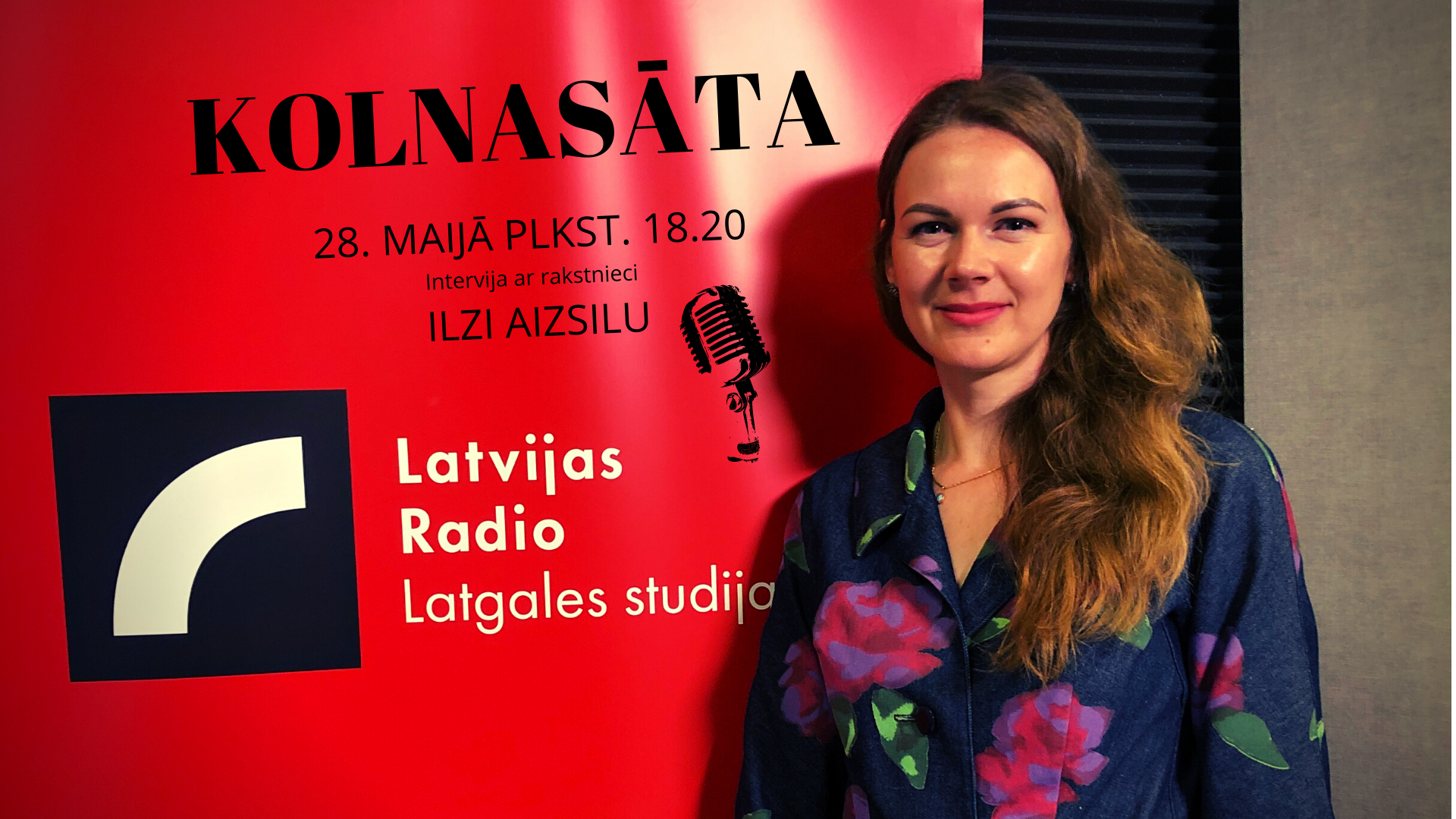 Ilze Aizsila Latvijas Radio 1 raidījumā Kolnasāta